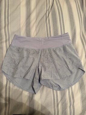 lululemon athletica Light Lavender Athletic Skort-Style Shorts